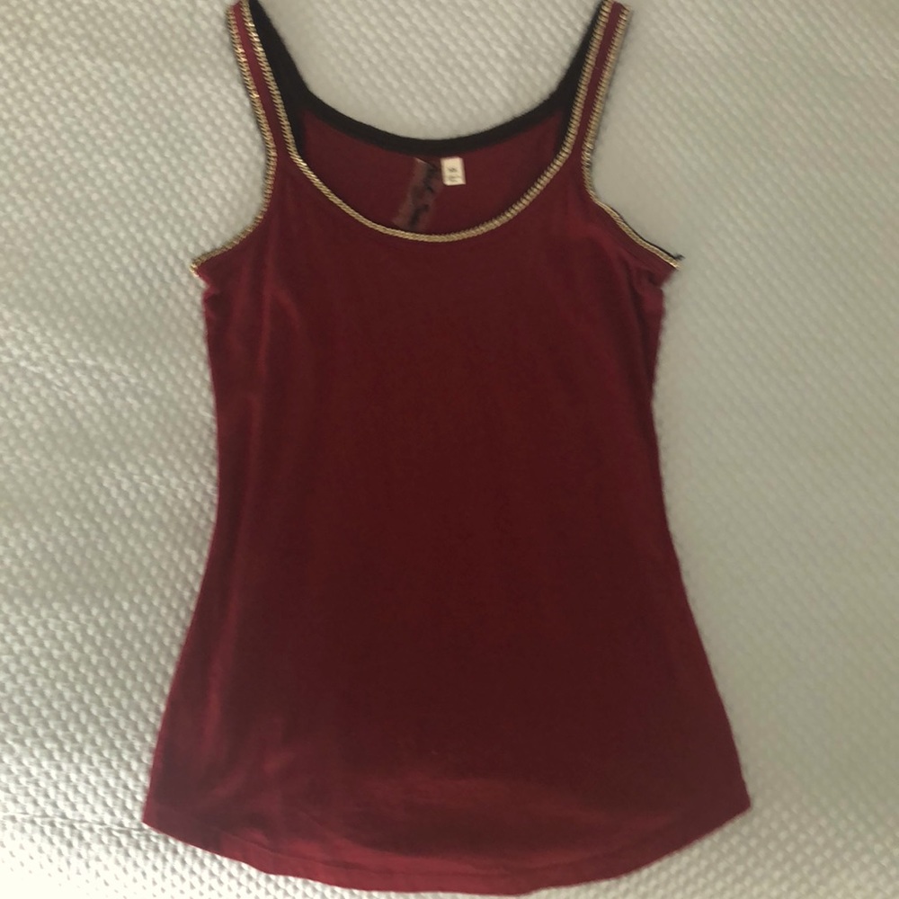 Embellished tank top